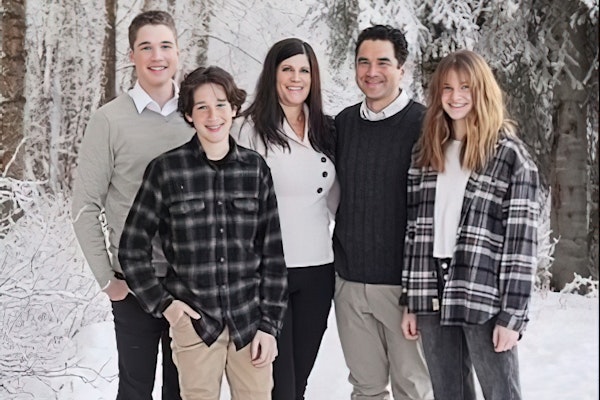 Dr. Philip Latteier and his family